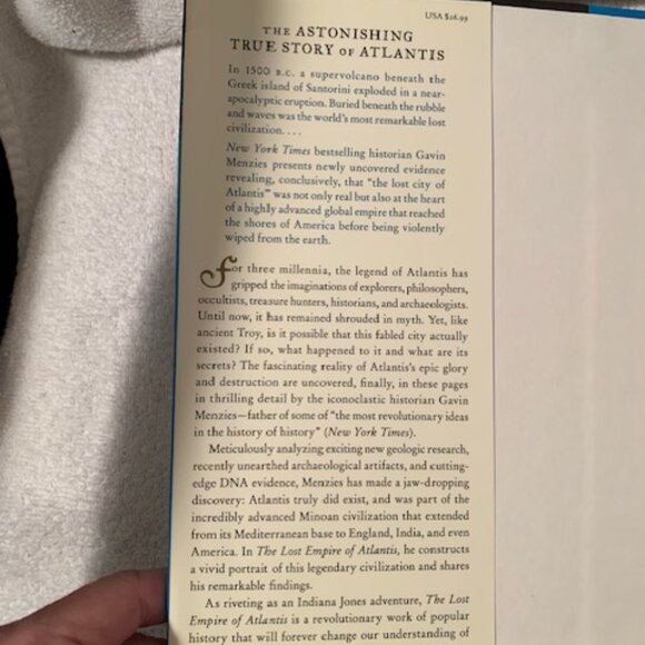 "The Lost Empire of Atlantis" by Gavin Menzies - Picture 4 of 5